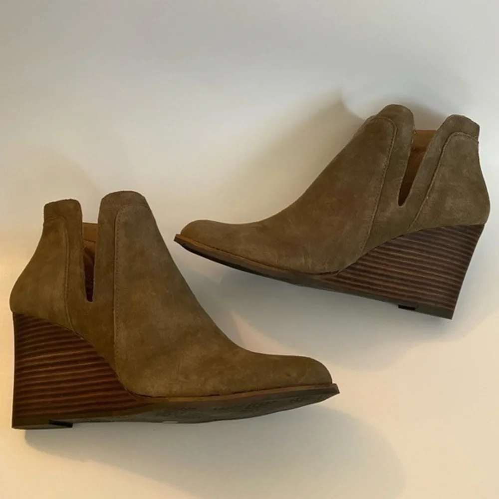 Lucky Brand Yabba wedge booties - Picture 2 of 7